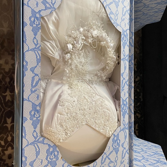 Vintage wedding dress. Size 12 Diamond Jack - Picture 6 of 9